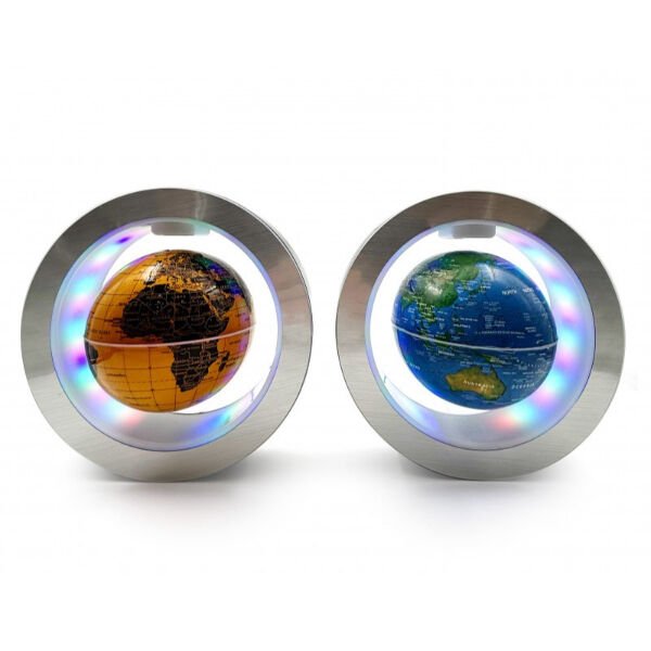 Manyetik Yuvarlak Ledli Dünya Küre Şık Tasarımlı Fonksiyonel Ürün
