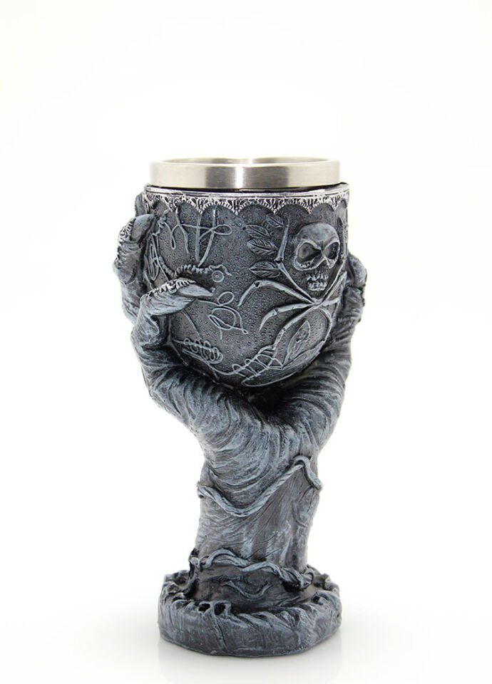 Paslanmaz Çelik El Tasarımı Kadeh Bardak Model 1 Şık Tasarımlı Fonksiyonel Ürün