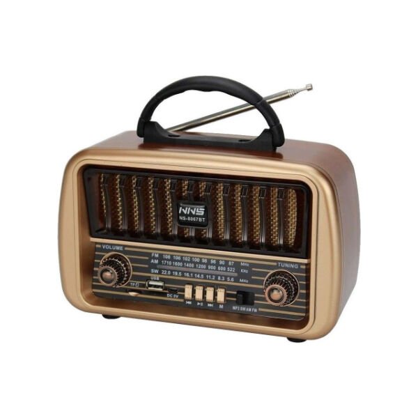 Klasik Taşınabilir Model Nostaljik Radyo Şık Tasarımlı Fonksiyonel Ürün