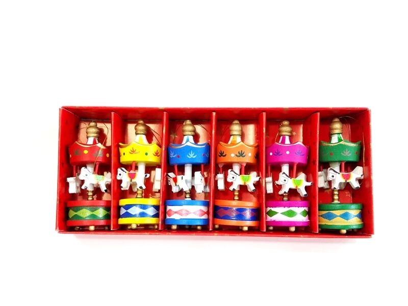 Dekoratif 6'lı Renkli Mini Atlı Karınca Şık Tasarımlı Fonksiyonel Ürün