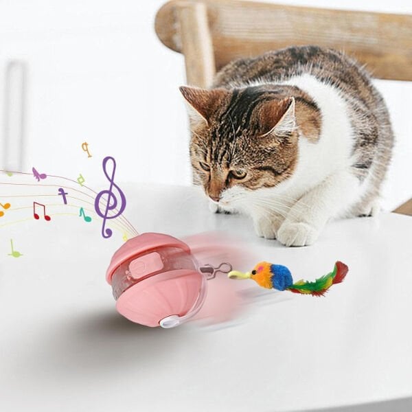 Şarjlı Hareketli Kedi Topu Oyuncak Şık Tasarımlı Fonksiyonel Ürün