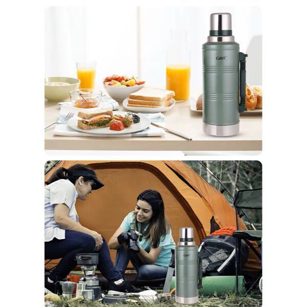 1.25 Litre Vakumlu Çelik Termos Şık Tasarımlı Fonksiyonel Ürün