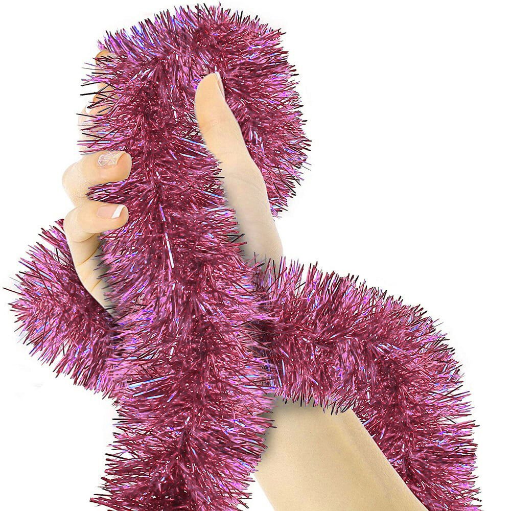 Simli Parti Süsü 2 Metre Pembe Şık Tasarımlı Fonksiyonel Ürün