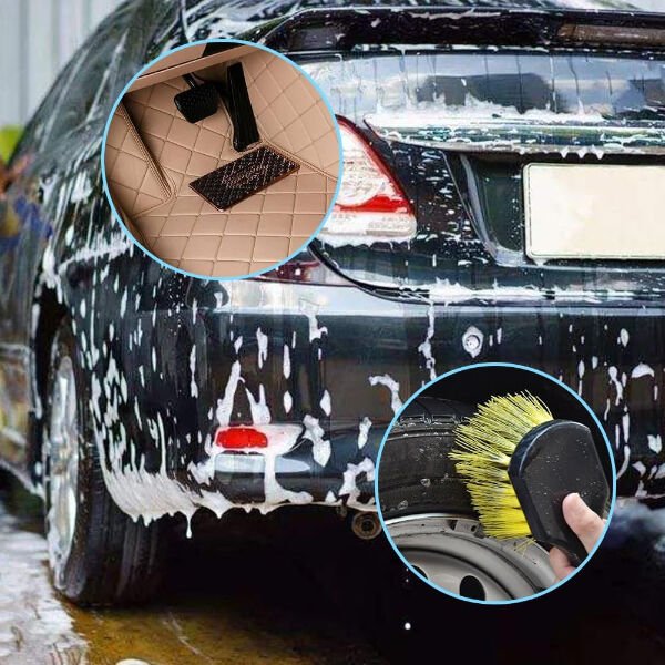 Sarı Jant Temizleme Fırçası Şık Tasarımlı Fonksiyonel Ürün