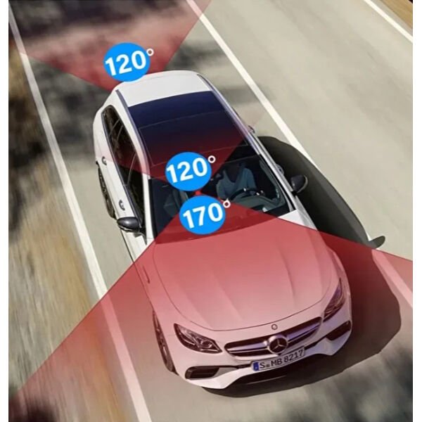 Geniş Açılı Lens Araç Kamera Şık Tasarımlı Fonksiyonel Ürün