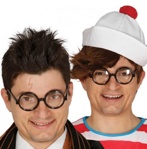 Siyah Çerçeveli Numarasız Camlı Öğrenci Şaka Gözlüğü 1 Adet Şık Tasarımlı Fonksiyonel Ürün