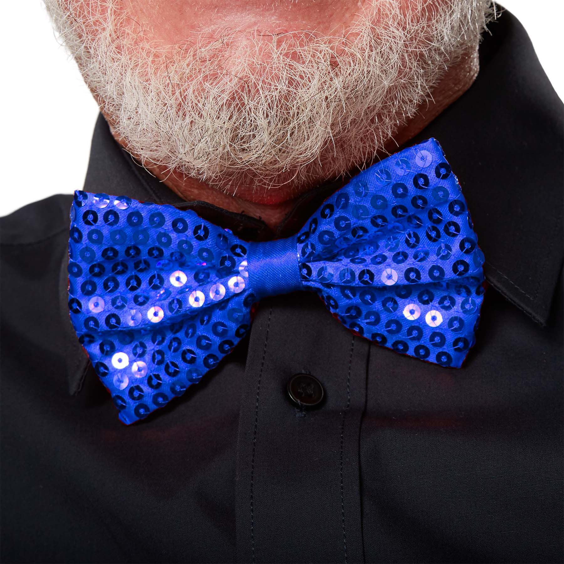 Mavi Payetli Pullu Papyon Şık Tasarımlı Fonksiyonel Ürün