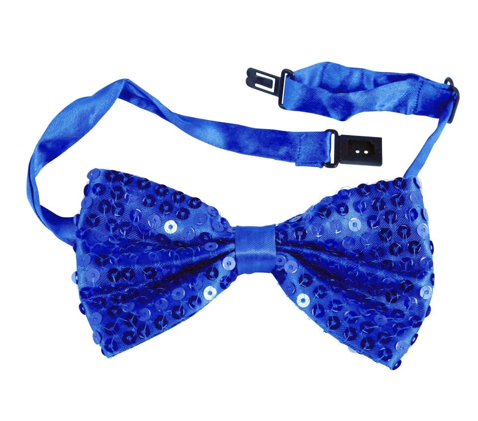 Mavi Payetli Pullu Papyon Şık Tasarımlı Fonksiyonel Ürün