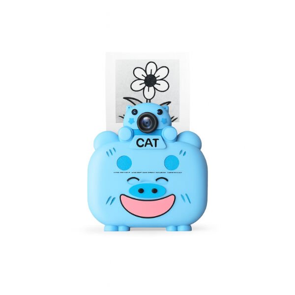 Kameralı Fotoğraf Yazıcısı Mavi Renk Şık Tasarımlı Fonksiyonel Ürün