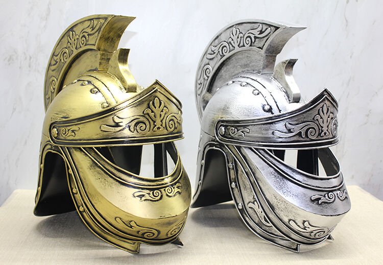 Metal Dekoratif Miğfer Model 2 Şık Tasarımlı Fonksiyonel Ürün