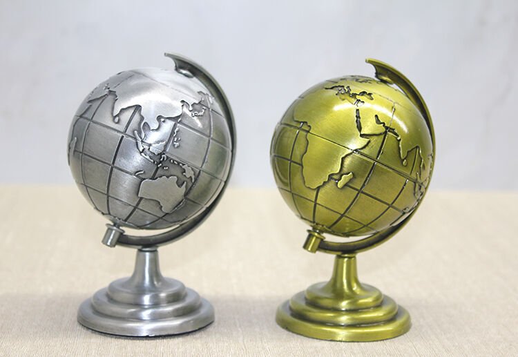 Metal Dünya Küre Model 2 Şık Tasarımlı Fonksiyonel Ürün