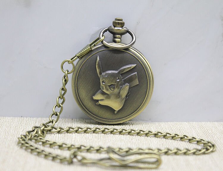 Pikachu Tasarımlı Köstekli Saat Şık Tasarımlı Fonksiyonel Ürün