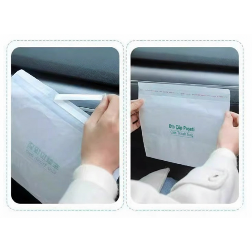 Pratik Su Geçirmez Oto Araba Çöp Poşeti 20 Adet Şık Tasarımlı Fonksiyonel Ürün