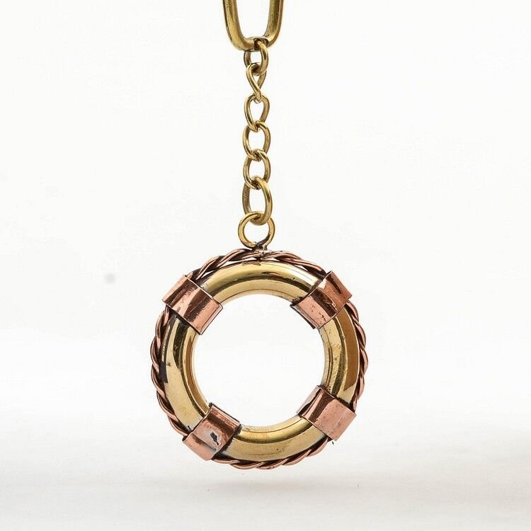 Pirinç Anahtarlık Model 5 Şık Tasarımlı Fonksiyonel Ürün