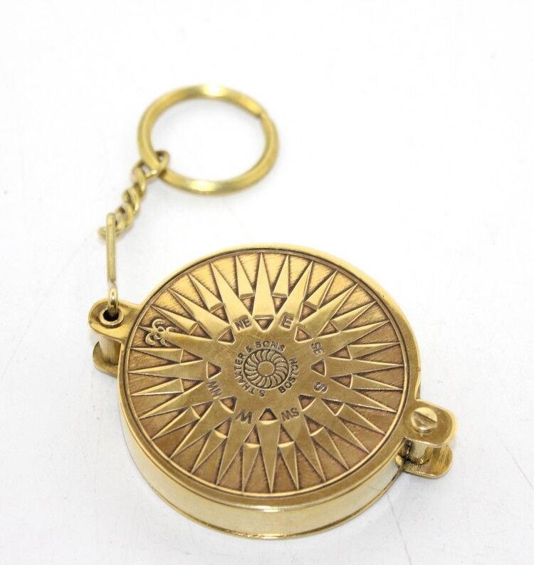 Pirinç Anahtarlık Model 7 Şık Tasarımlı Fonksiyonel Ürün