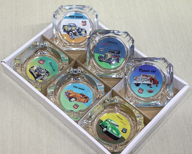 Cam Küllük Model 12 Şık Tasarımlı Fonksiyonel Ürün