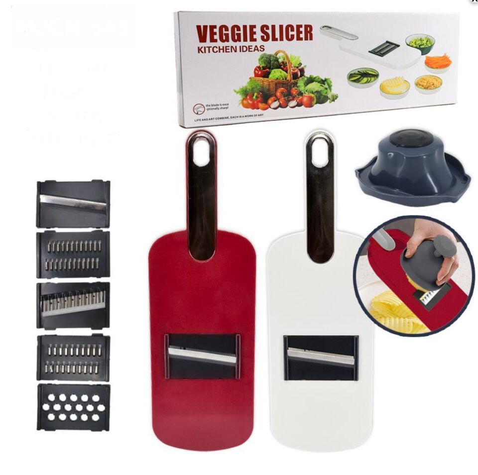 Multifonksiyonel Mutfak Rende Seti Şık Tasarımlı Fonksiyonel Ürün