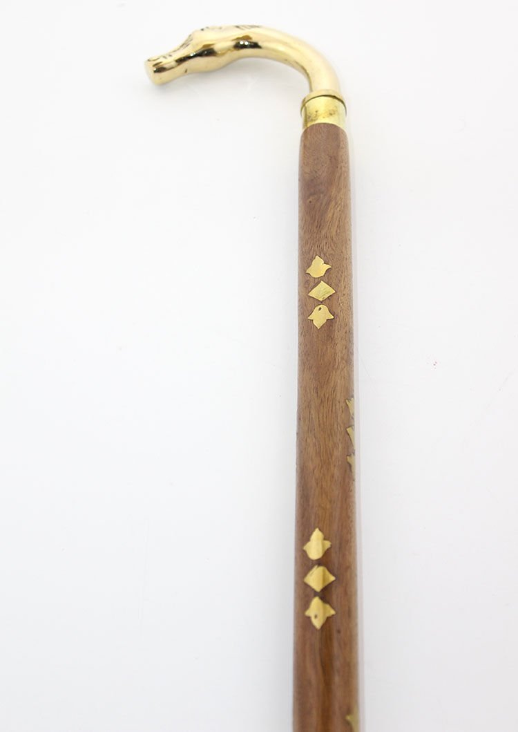 Pirinç At Büstü Baston Model 2 Şık Tasarımlı Fonksiyonel Ürün