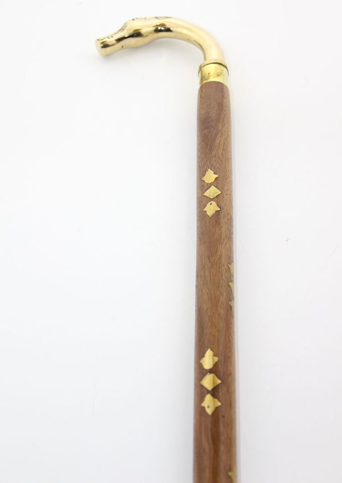 Pirinç At Büstü Baston Model 2 Şık Tasarımlı Fonksiyonel Ürün