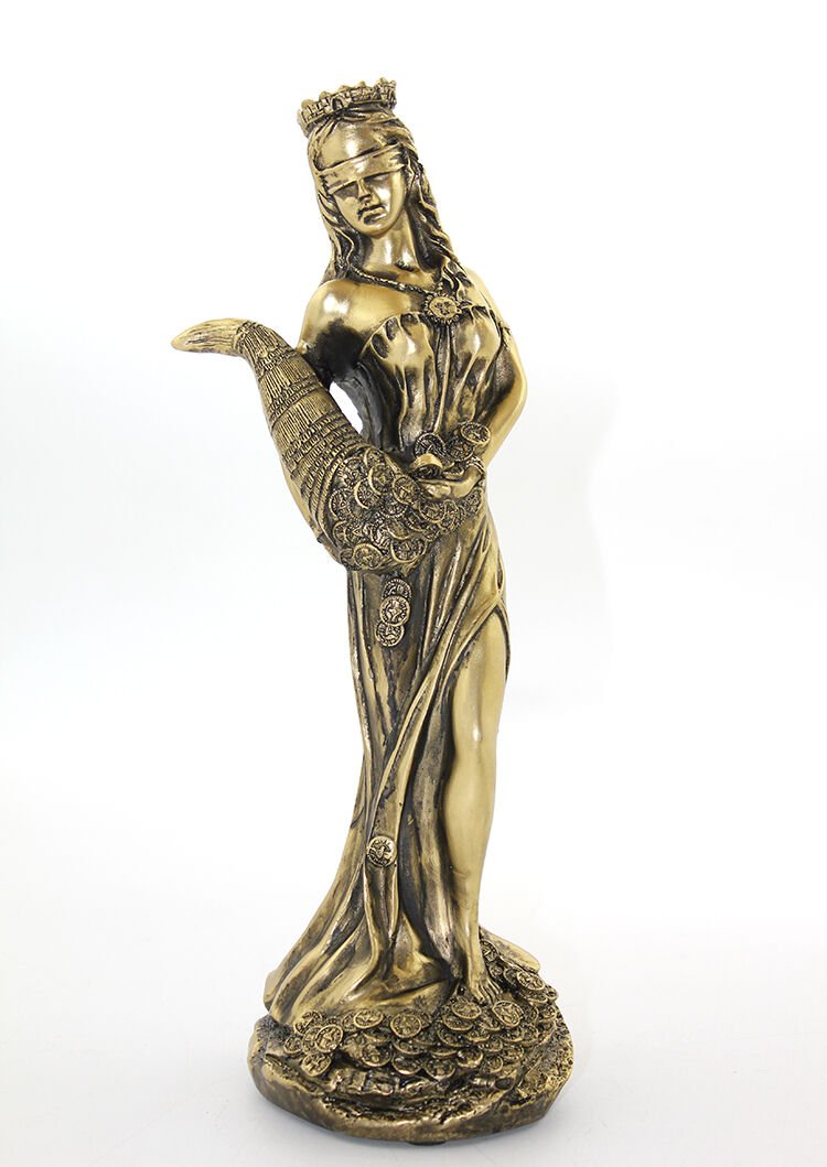 Polyester Bereket Tanrıçası Fortuna Figürü Model 2 Şık Tasarımlı Fonksiyonel Ürün