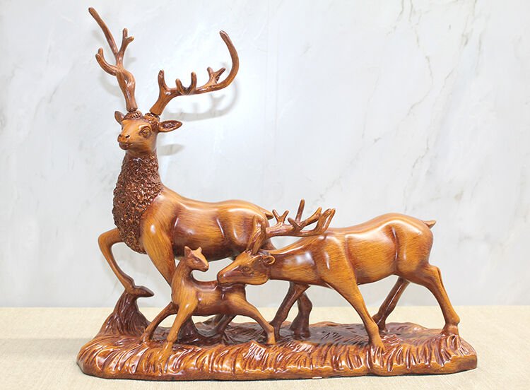 Polyester Geyik Sürüsü Şık Tasarımlı Fonksiyonel Ürün