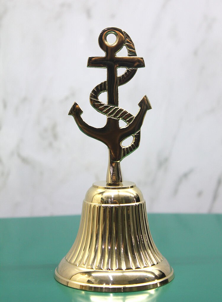 Pirinç Çapalı El Çanı Model 2 Şık Tasarımlı Fonksiyonel Ürün