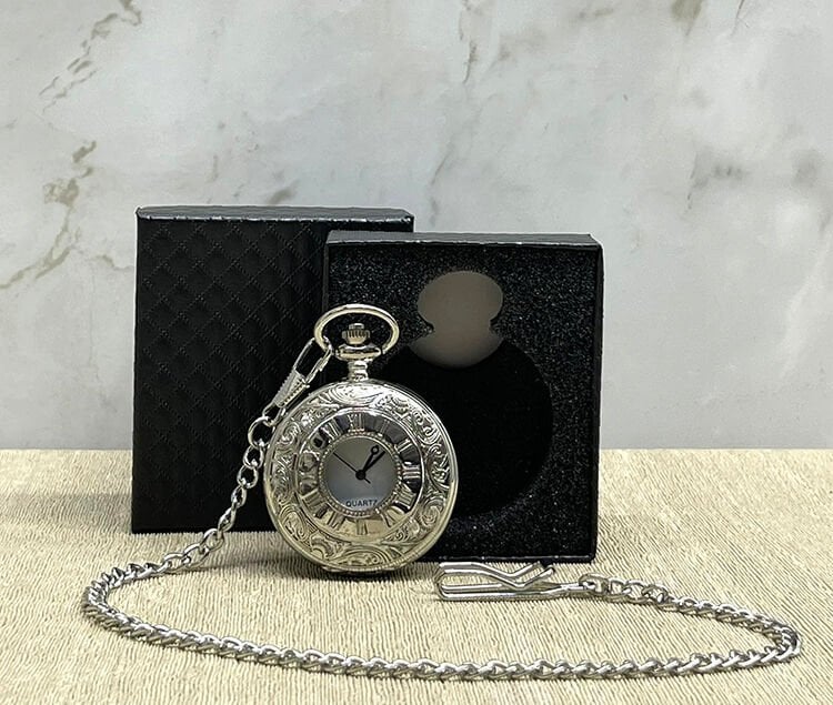 Özel Kutulu Antik Köstekli Saat Model 5 Şık Tasarımlı Fonksiyonel Ürün