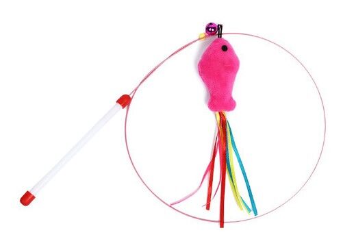 Balıklı Kedi Oyun Oltası Şık Tasarımlı Fonksiyonel Ürün