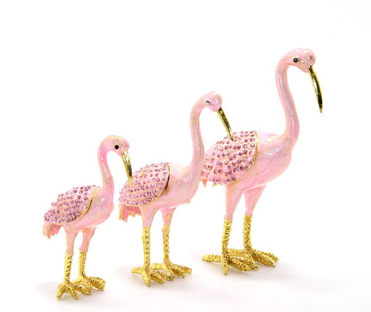 Swarovski 3'lü Flamingo Şık Tasarımlı Fonksiyonel Ürün