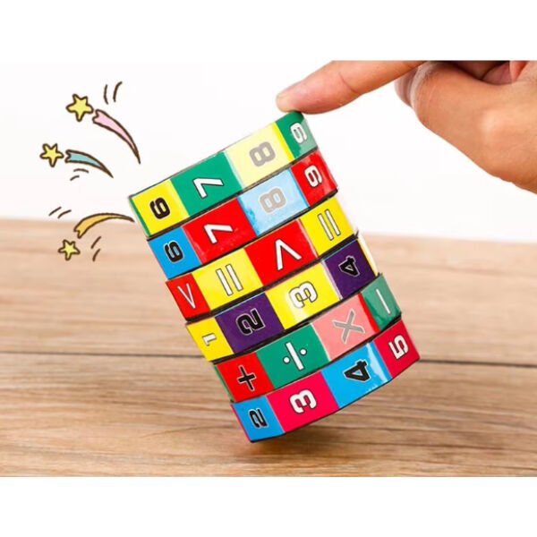 Matematik Eğitici Küpü Şık Tasarımlı Fonksiyonel Ürün