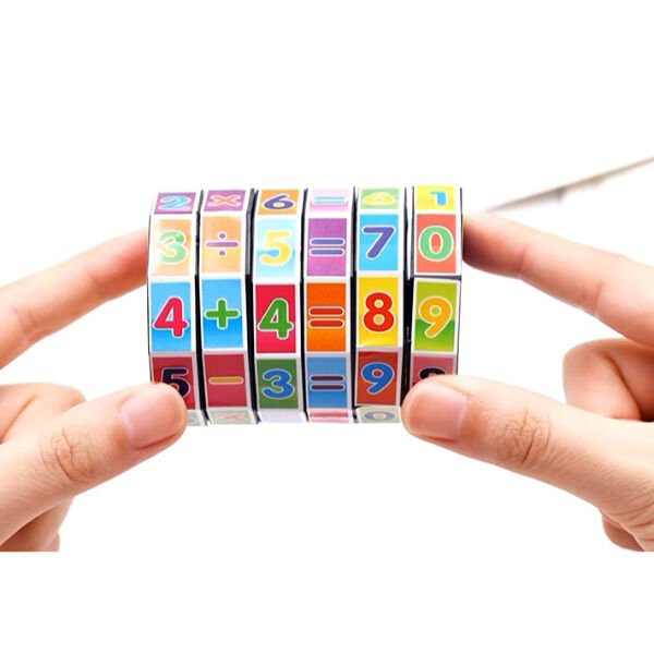 Matematik Eğitici Küpü Şık Tasarımlı Fonksiyonel Ürün