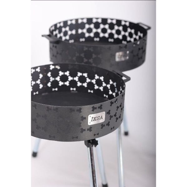 Katlanabilir Lüks Mangal No 3 Büyük Boy Şık Tasarımlı Fonksiyonel Ürün