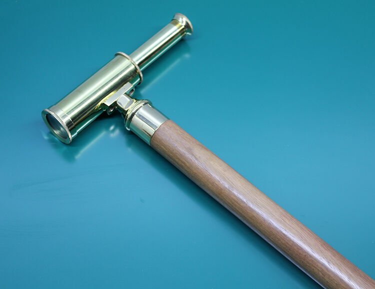 Pirinç Dürbün Baston Şık Tasarımlı Fonksiyonel Ürün