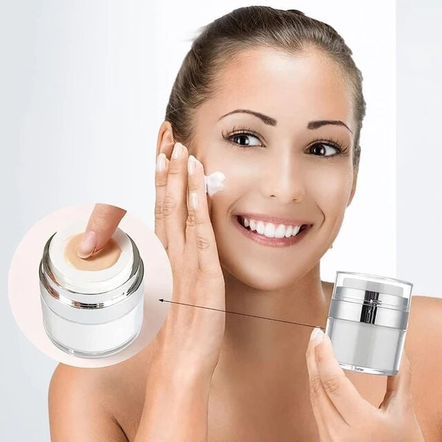 Hava Almayan Losyon Kavanozu 50 Ml Şık Tasarımlı Fonksiyonel Ürün