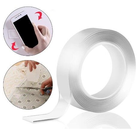 Çift Taraflı Nano Bant 2 Metre Şık Tasarımlı Fonksiyonel Ürün