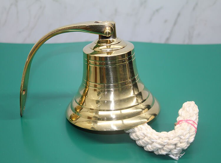 Pirinç Duvara Asmalı Çan Küçük Boy Şık Tasarımlı Fonksiyonel Ürün