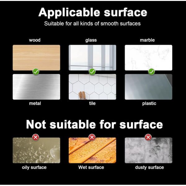 Çift Taraflı Yuvarlak Montaj Macunu 42 Adet Şık Tasarımlı Fonksiyonel Ürün