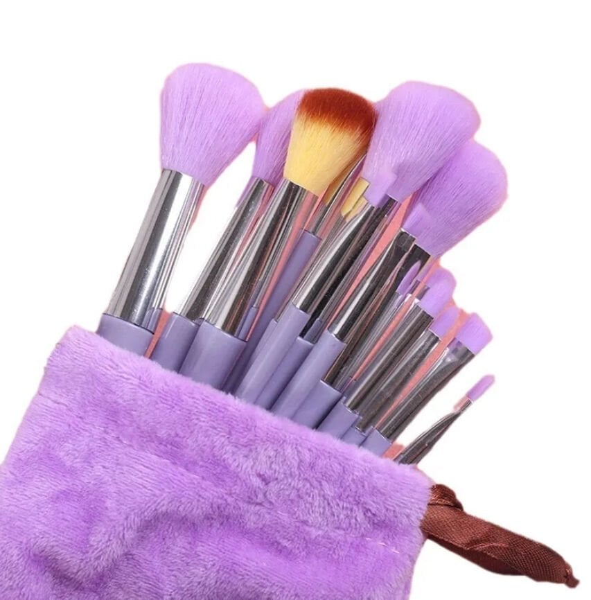 Makyaj Fırçası Seti 13 Parça Şık Tasarımlı Fonksiyonel Ürün