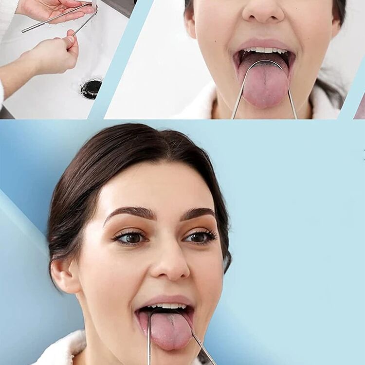 Metal Dil Temizleme Aleti Şık Tasarımlı Fonksiyonel Ürün