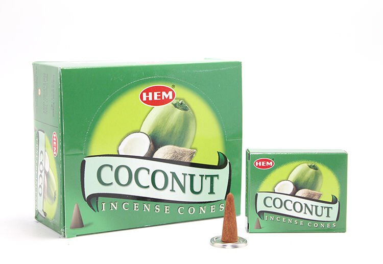 Coconut Aromalı Konik Tütsü Şık Tasarımlı Fonksiyonel Ürün