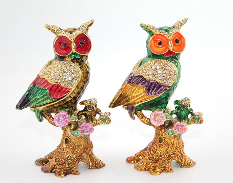 Swarovski Taşlı Tekli Baykuş Şık Tasarımlı Fonksiyonel Ürün