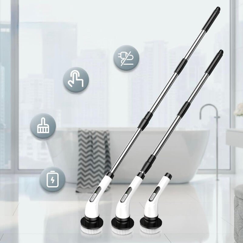 7 in 1 Kablosuz Elektrikli Temizlik Fırçası Seti Şık Tasarımıyla Benzersiz Kullanım Deneyimi Hayatınızı Kolaylaştıracak Ürünler