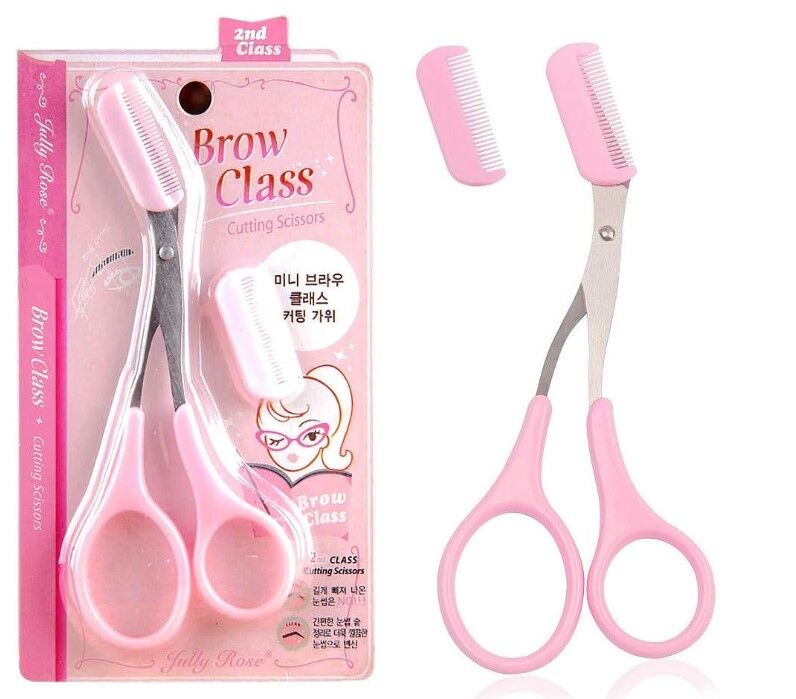 Taraklı Kaş Düzeltme Makası Şık Tasarımlı Fonksiyonel Ürün