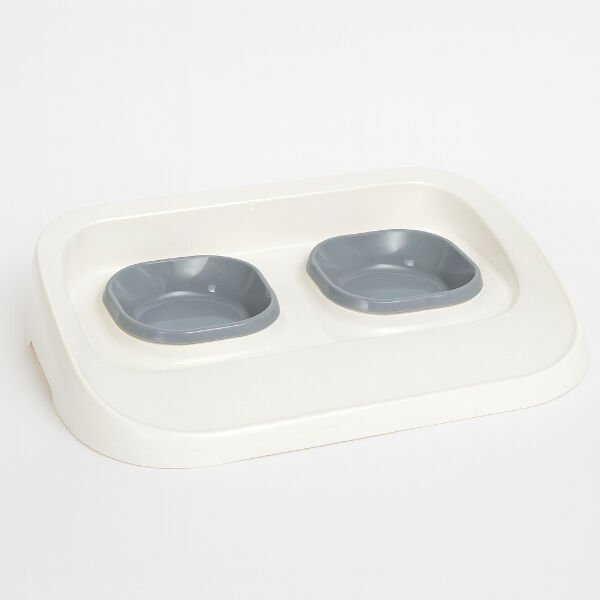 Mikopet Gri 2'si 1 Arada Mama Ve Su Kabı Şık Tasarımıyla Benzersiz Kullanım Deneyimi Hayatınızı Kolaylaştıracak Ürünler