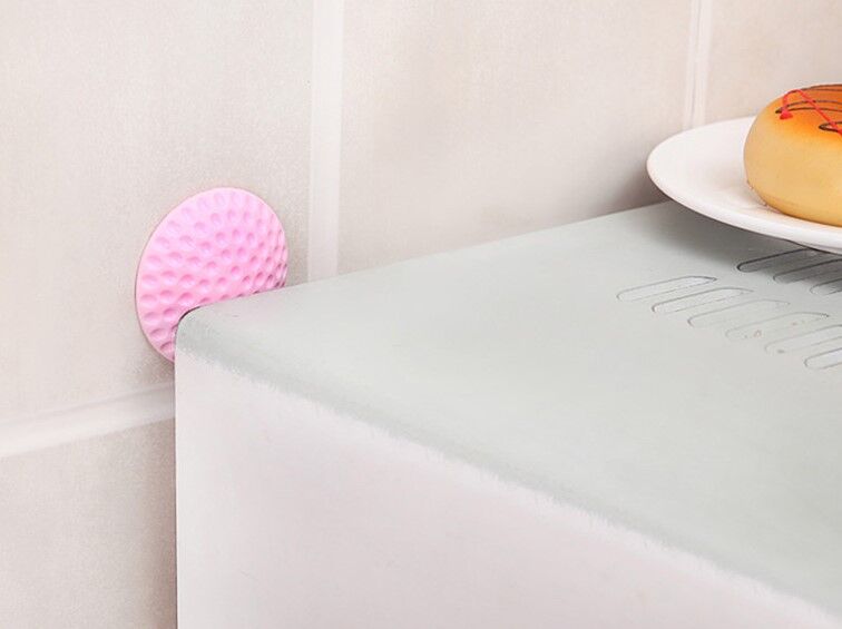 Çok Amaçlı Silikon Kapı Duvar Koruyucu Tampon - 4lü Paket Şık Tasarımlı Fonksiyonel Ürün