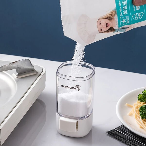 4'lü Basmalı Baharatlık Tuzluk Seti Şık Tasarımlı Fonksiyonel Ürün