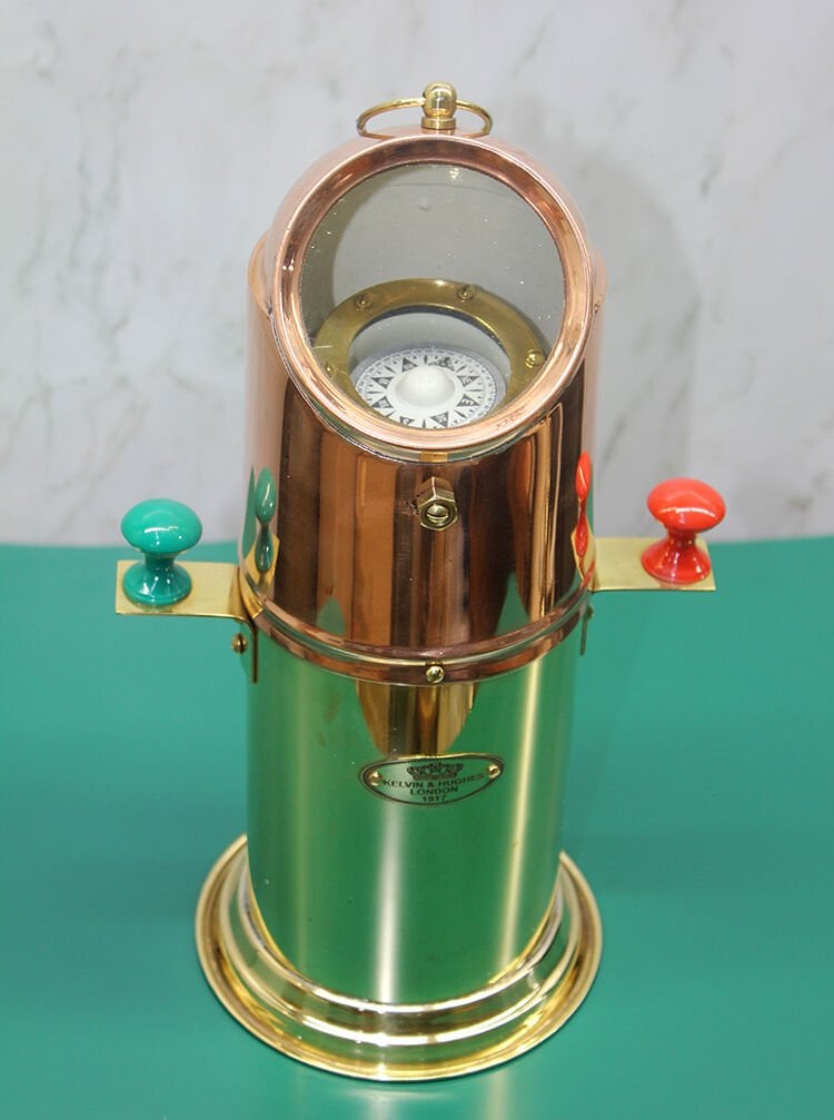 Pirinç Filika Pusulası Şık Tasarımlı Fonksiyonel Ürün