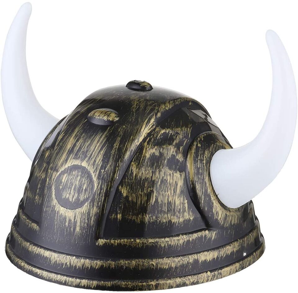 Viking Asteriks Başlığı Altın Renk Şık Tasarımlı Fonksiyonel Ürün