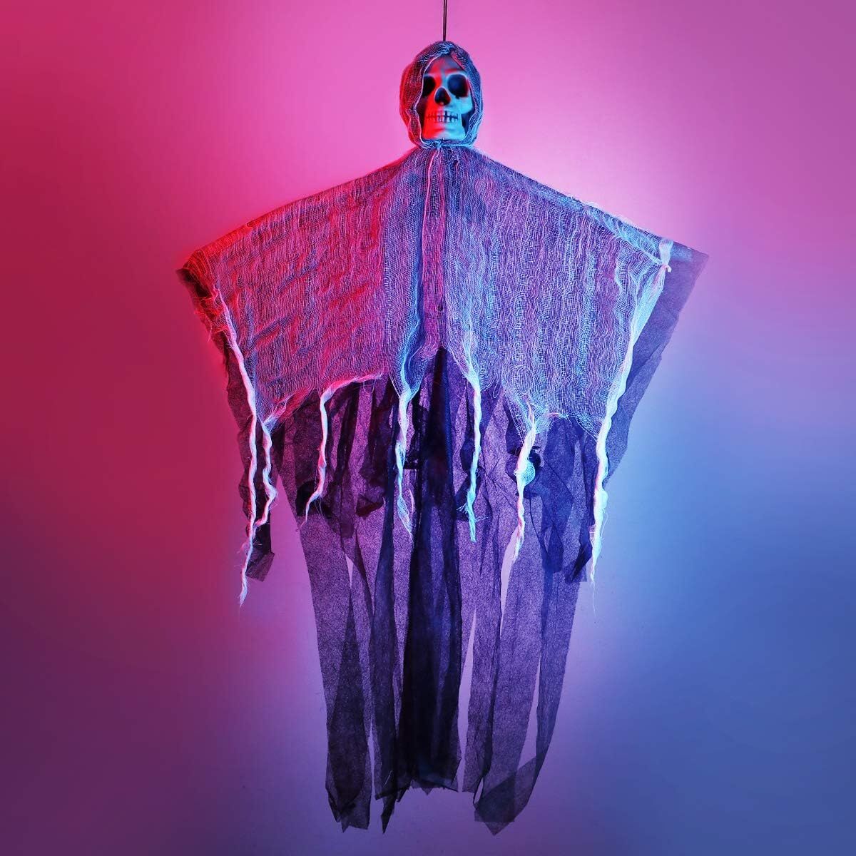 Ürpertici Kuru Kafa Hayalet Saçaklı Dekor Şık Tasarımlı Fonksiyonel Ürün