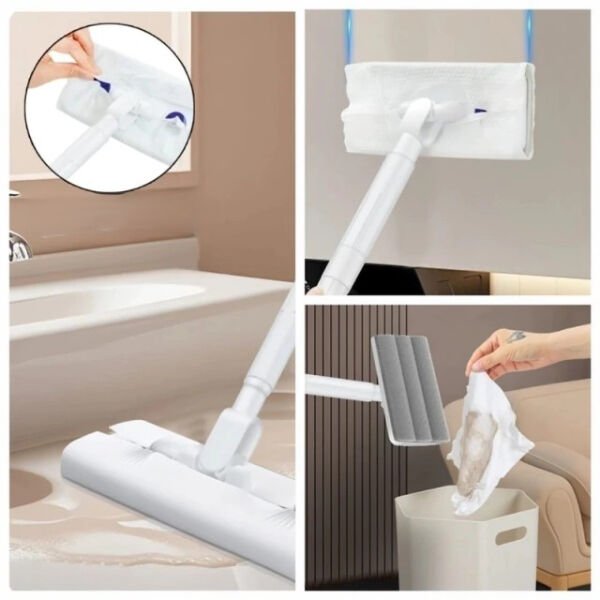 Mikrofiber Bezli Mop Paspas Şık Tasarımlı Fonksiyonel Ürün